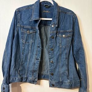 Eddie Bauer Classic Blue Denim Jacket
